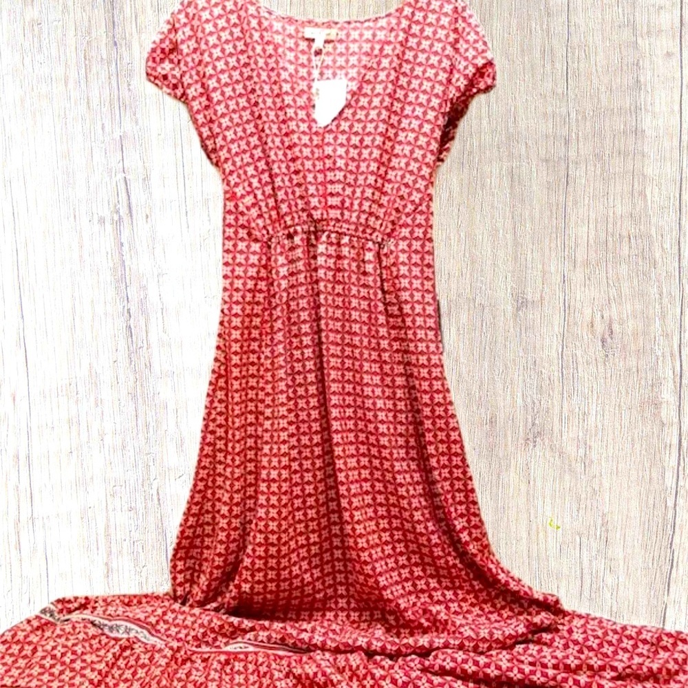 ✨nwt✨ Max Studio - Maxi Print Dress - Sz Small - Picture 1 of 13